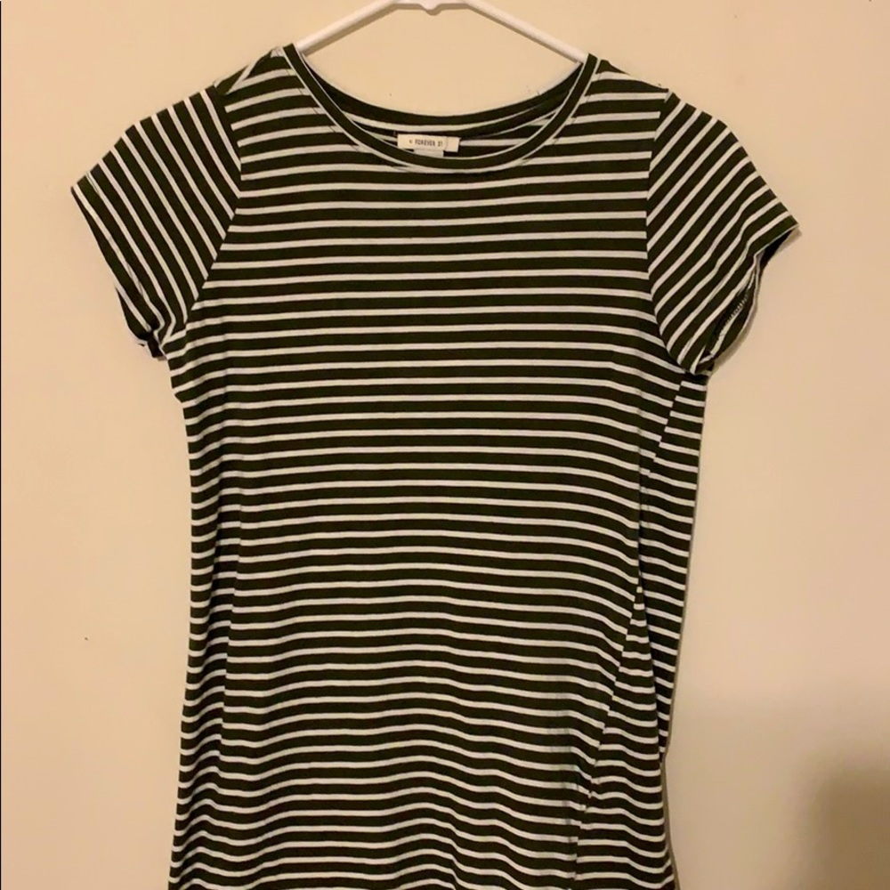 Forever 21 stripped dress